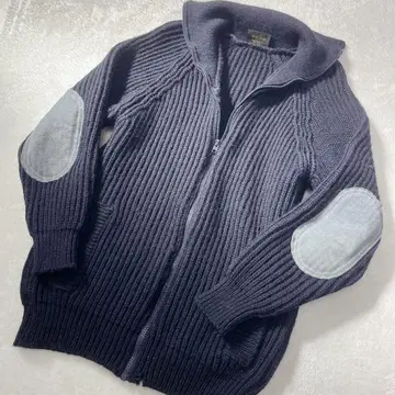 하이랜드 2000 엘보 패치 드라이버 니트 네이비 M