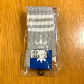 ADIDAS 오리지널스 실버 라메 믹스 양말 2족 세트 22-24cm