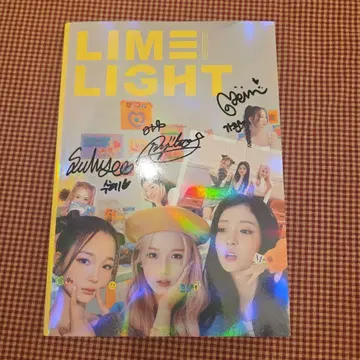 LIME LIGHT 사인 포함 앨범