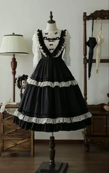 호시바코 Works 캔디 하우스 jsk 블랙