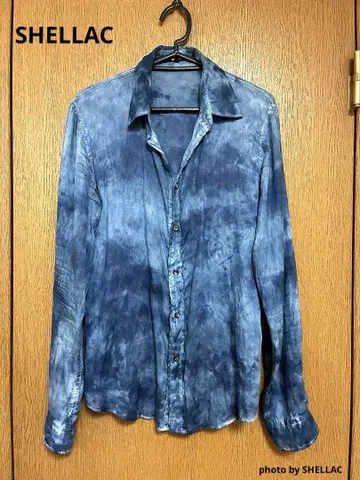 SHELLAC 텐셀 소재 타이다이 스트레치 셔츠