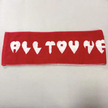 andymori 머플러 타월 빨간색
