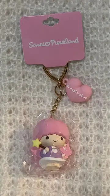 익명 배송 산리오 퓨로랜드 한정판 원 포인트 하트 PVC 마스코트 라라