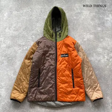 [ WILD THINGS ] 리버서블 웨이브 퀼팅 자켓 USA제