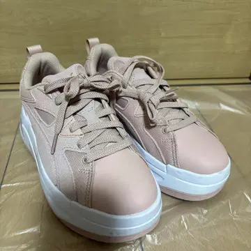 PUMA 블래스터 믹스 핑크 통굽 스니커즈 23.5cm