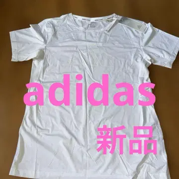 새상품 아디다스 화이트 반팔 티셔츠