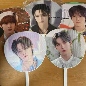 Lee Know 부채 5개 세트