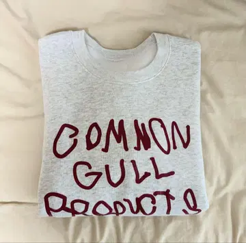 COMMON GULL PRODUCTS 로고 프린트 맨투맨