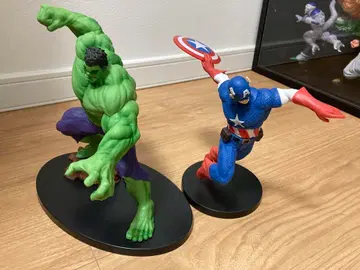 마블 marvel 헐크, 캡틴 아메리카 피규어 세트