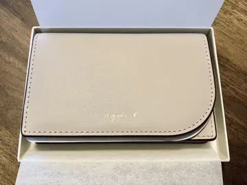 [ 미사용 새상품 ] 에네스베 명함지갑 카드 케이스 상자 보증서 포함