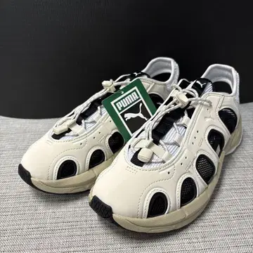 PUMA 벨로 샌들 27.0 cm 미사용품 크림/블랙
