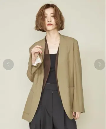 conte 노카라 자켓