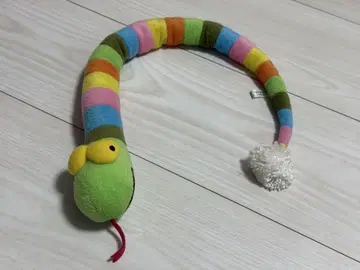밤과 케로 봉제 인형 뱀 S 사이즈