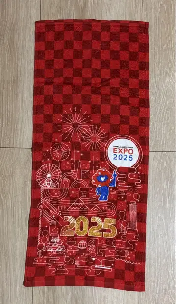 오사카 간사이 만박 EXPO2025 미야쿠미야쿠 프린트 페이스 타월