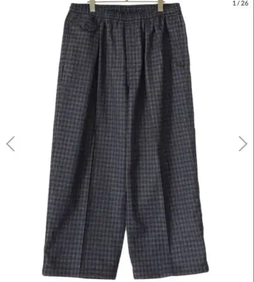 다이와 피아 TECH WIDE EASY 2P TROUSERS PLAIDS