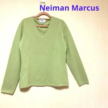 Neiman Marcus 마커스 캐시미어 니트 V넥 스웨터 영국제