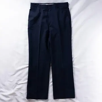 빈티지 구제 의류 80s 노턱 드레이프 레트로 스트레치 와이드 슬랙스