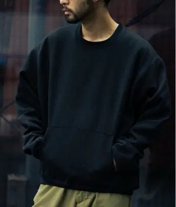 DAIWA PIER39 별주 DOUBLE FACE CREW SWEAT
