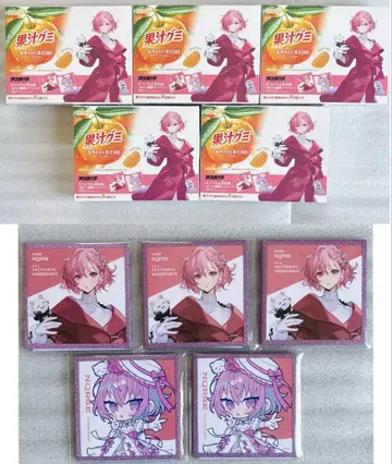 대요괴 로손 콜라보 nqrse 등신, SD 세트 콩 색지 박스 포함