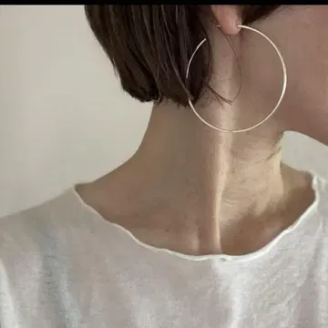 argue MIZUASHI HOOP PIERCE 5.8 /SILVER