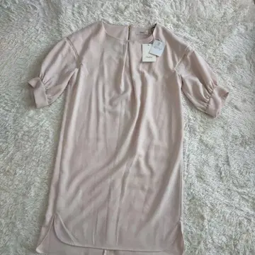 플로리아 택 포함 새상품 베이지 원피스 드레스 M