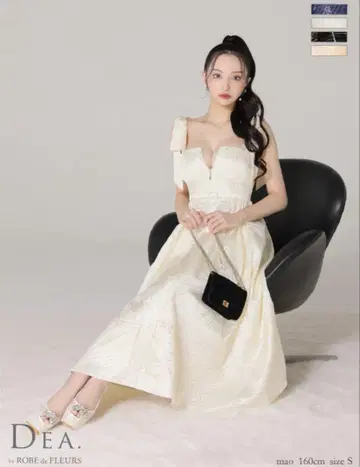 DEA.byROBE de FLEURS 롱 드레스
