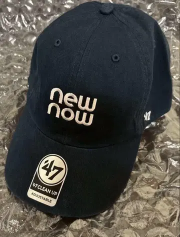 newnow 뉴나우 에이쿠라 나나 네이비 캡