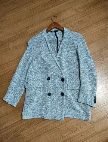 자라 더블 브레스트 자켓 xs