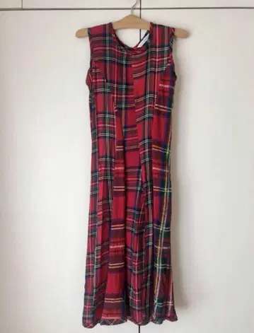 제인 마플 원피스 제인 마플 돈 루 살롱 타탄 체크