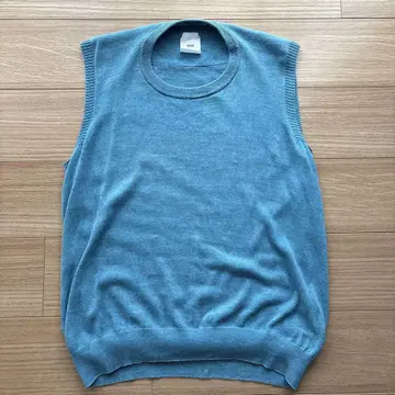 ts(s) 니트 베스트 터콰이즈 블루