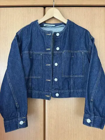 ZARA 숏 기장 데님 자켓 XS