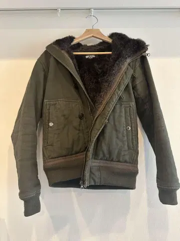 BEAMS 밀리터리 자켓 플리스 라이닝