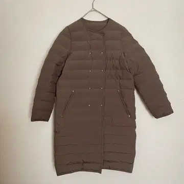Encachette 앙카셰트 롱 코트 다운 자켓 브라운 계열