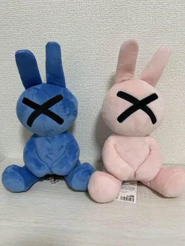 아사노 이니오 밧텐 토끼 봉제 인형 2개 세트