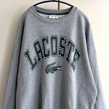 초인기! 라코스테 LACOSTE 빅 로고 맨투맨