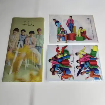 포~유 티켓 파일 미니 클리어 파일 3종 세트