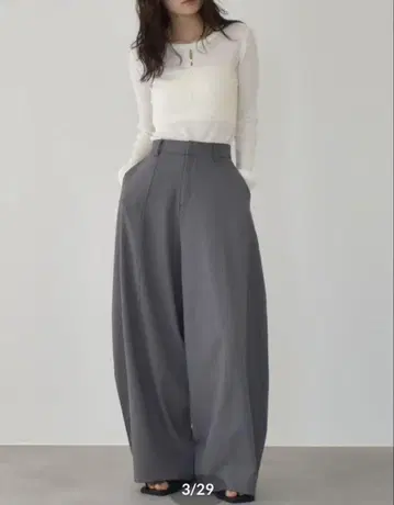 미사용 새상품 cizatto Cocoon Silhouette Pants