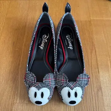 [ DIANA ] 디즈니 미키 미니 플랫슈즈 22.5cm