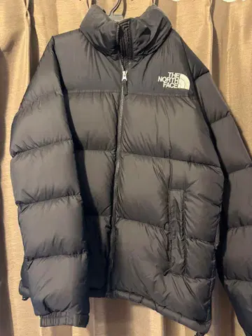 THE NORTH FACE 블랙 다운 자켓 눕시