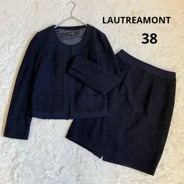 [ 새상품급 ] LAUTREAMONT 로트레아몽 트위드 셋업 38
