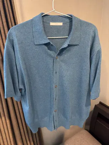 WYM BASIC HALF SLEEVE KNIT SHIRT