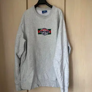 LFYT 자수 로고 그레이 맨투맨 Lafayette 라파예트