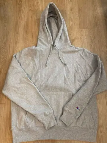 Champion Reverse Weave 후드티 L 그레이