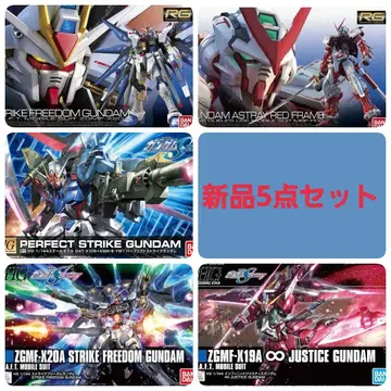 10/19까지 새상품 HG RG 건담 SEED DESTINY 5종 세트