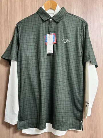 Callaway! 그린 피케 셔츠 새상품! 미사용! 새상품급!!