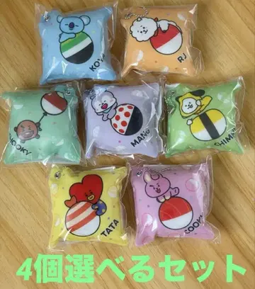 쿠라스시 x BT21 쿠션 참 4개 선택 세트
