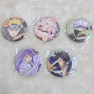 NARUTO NARUTOP99 캔뱃지 나루토 사쿠라 카카시 등 5종