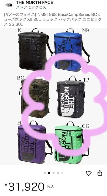 ~THE NORTH FACE~ 30L 스포츠 백 단종!