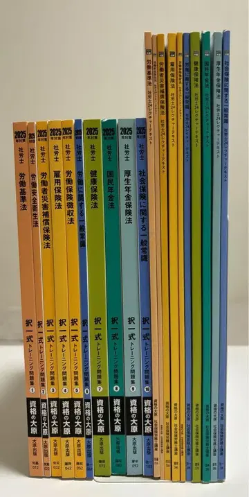 2025년도 사회보험노무사 24 텍스트 & 택일식 문제집