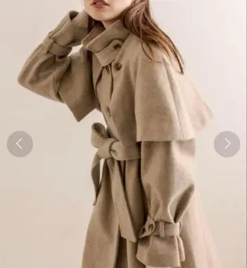 OLIVE des OLIVE 케이프 롱 코트 M